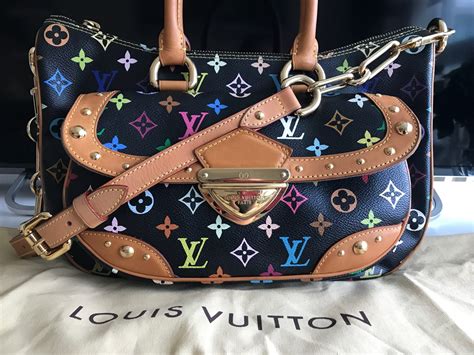 black colorful lv bag|multicolor lv bag.